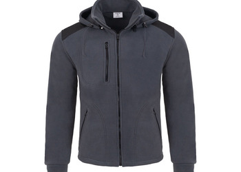 Polar męski z kapturem